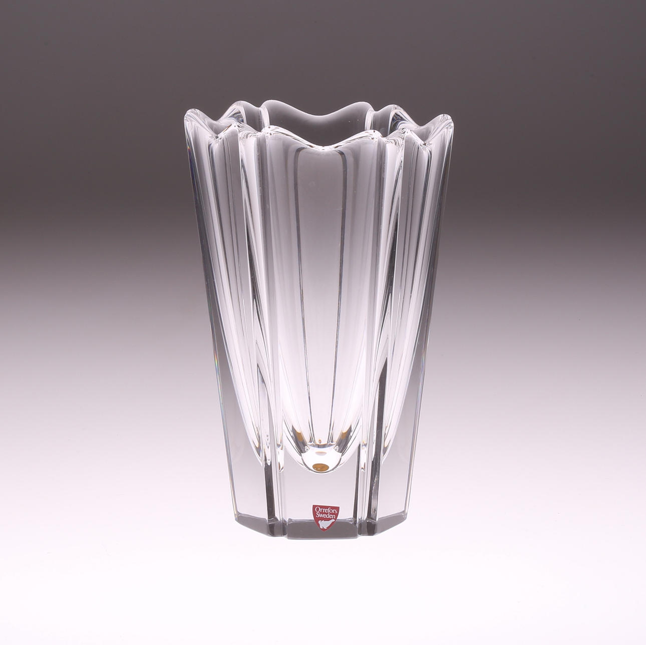 VAS, glas, "Corona", Lars Hellsten, Orrefors.