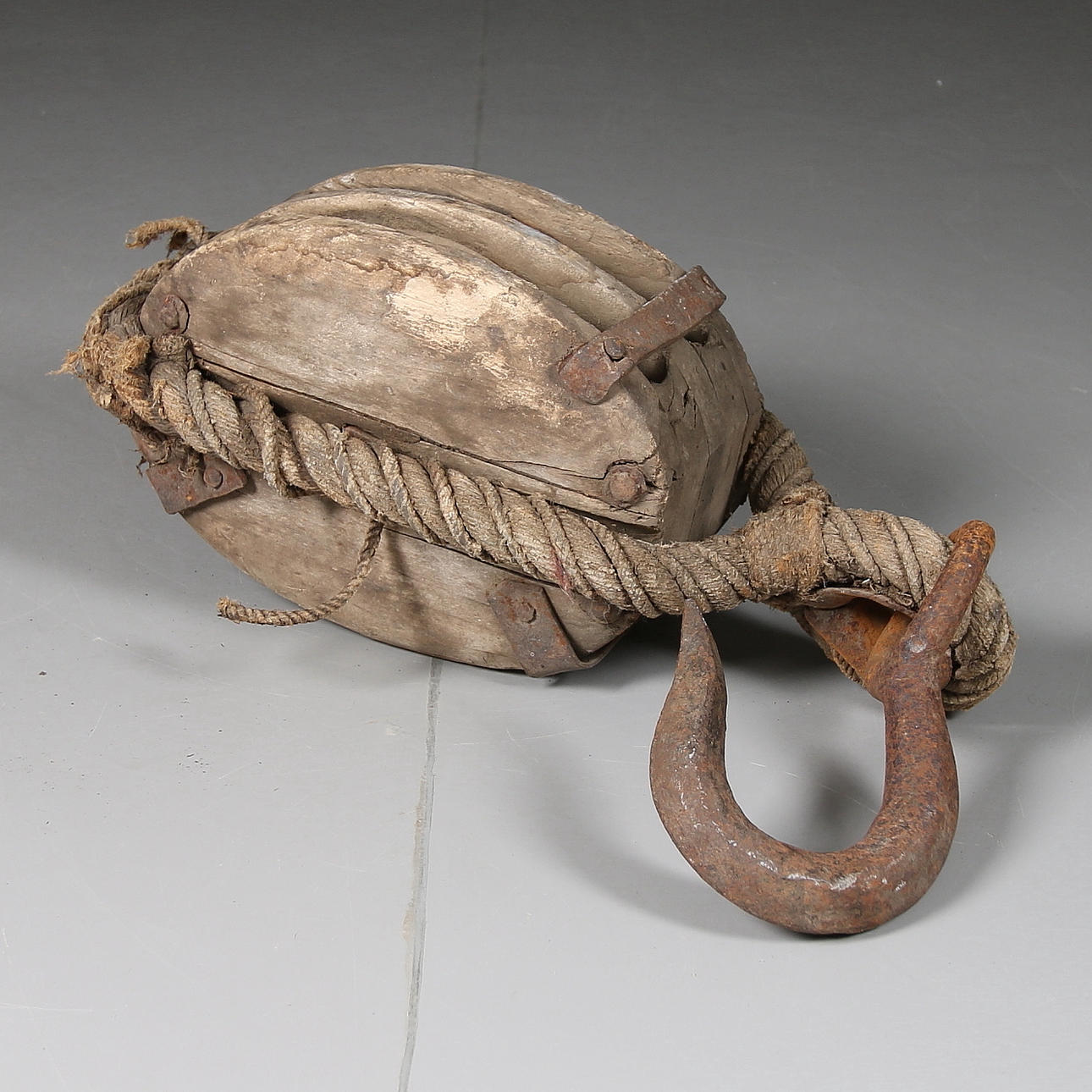 TALJA, med krok, 1800-tal.