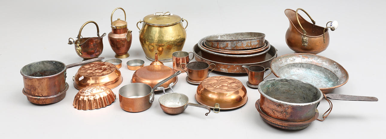 PARTI KOPPAR & MÄSSING, ca 25 delar.