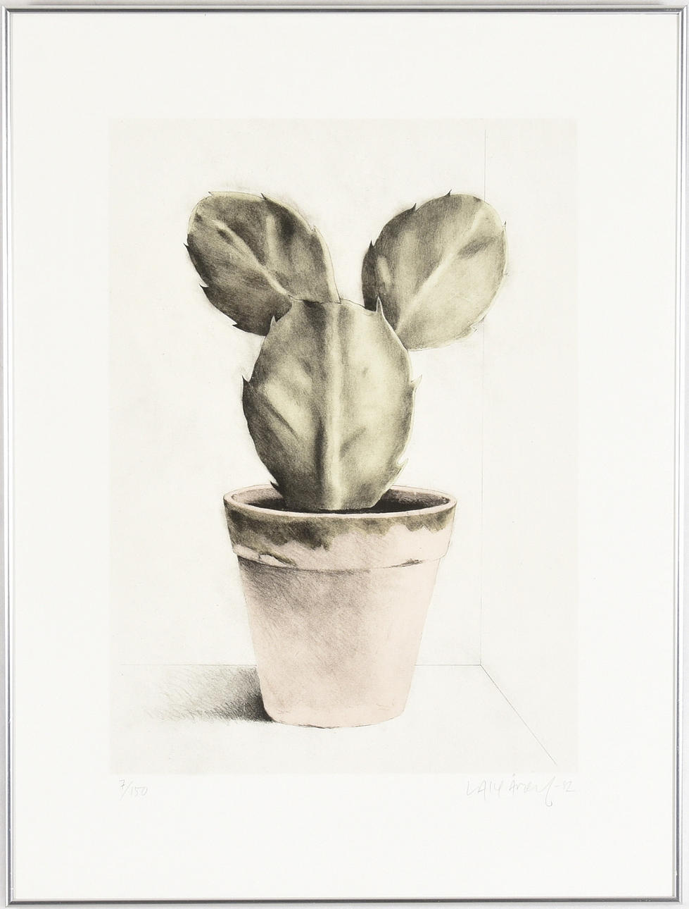 LASSE ÅBERG. Färglitografi.