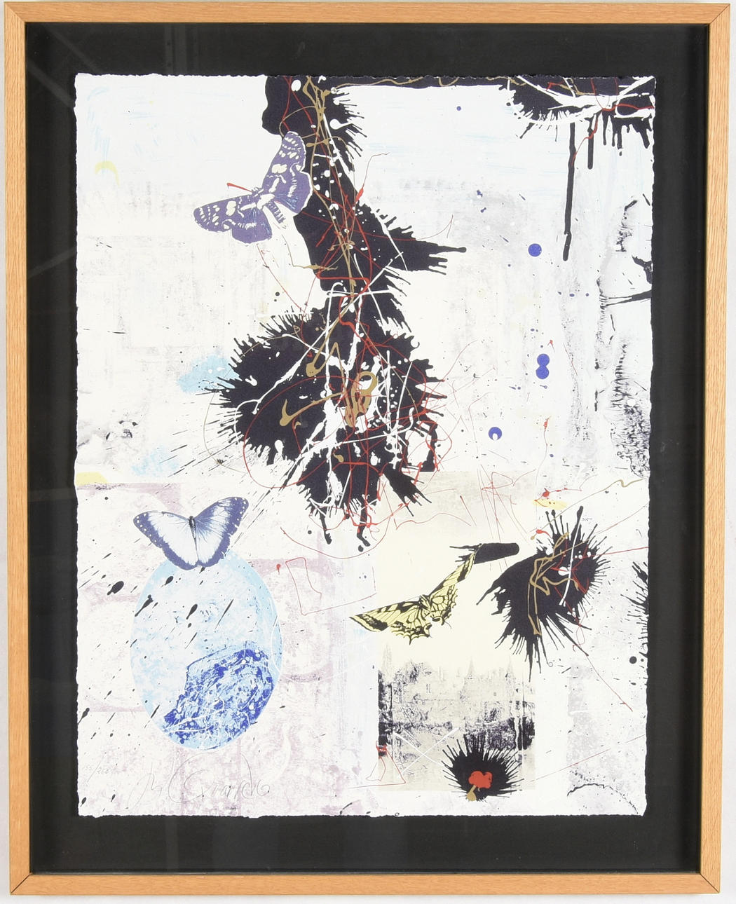 MICHAEL QVARSEBO. Color serigraphy.