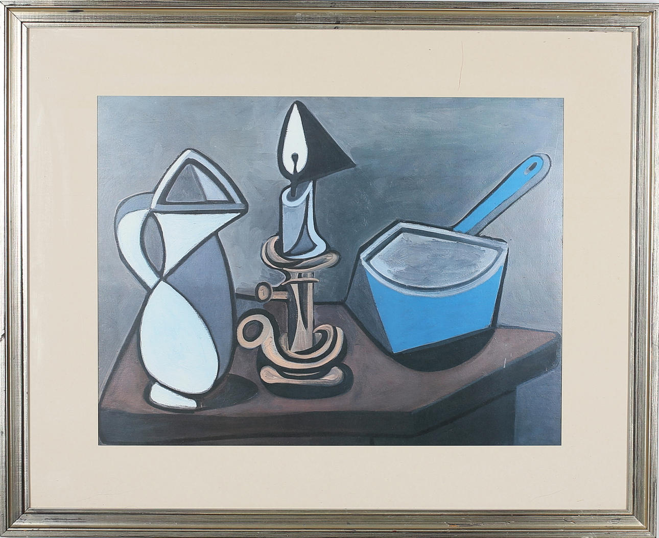 CARTEL, Bodegón. Picasso. Impresión offset. No firmado.