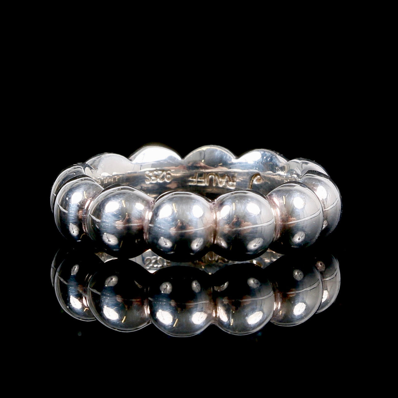 RING, sølv, Pia Rauff, Danmark, 1900-tallet.