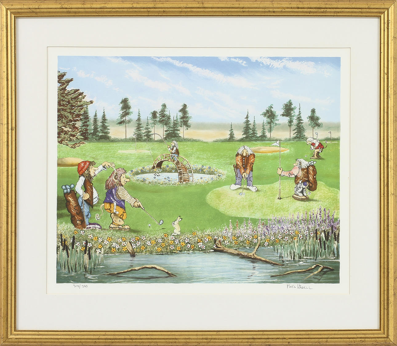 MATS HÅDELL, litografi, sign o numr 310/360.