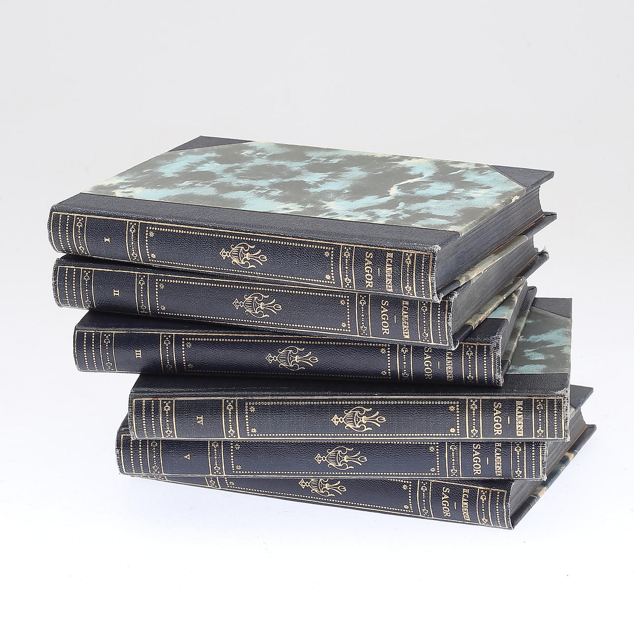 BÖCKER, 6 st band, H.C Andersen.