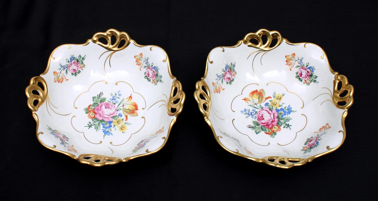 SKÅLFAT, ett par, JL Menau, Tyskland.