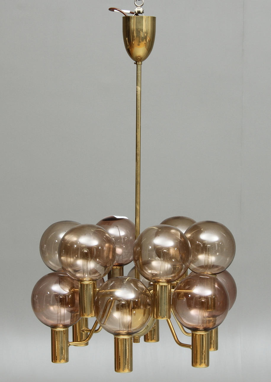 TAKARMATUR, glas, metall, Hans Agne Jacobsson, Markaryd, 1900-tal.