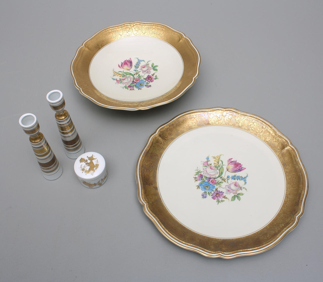 KERAMIKFÖREMÅL, 5 st, Rosenthal, Björn Winblad.