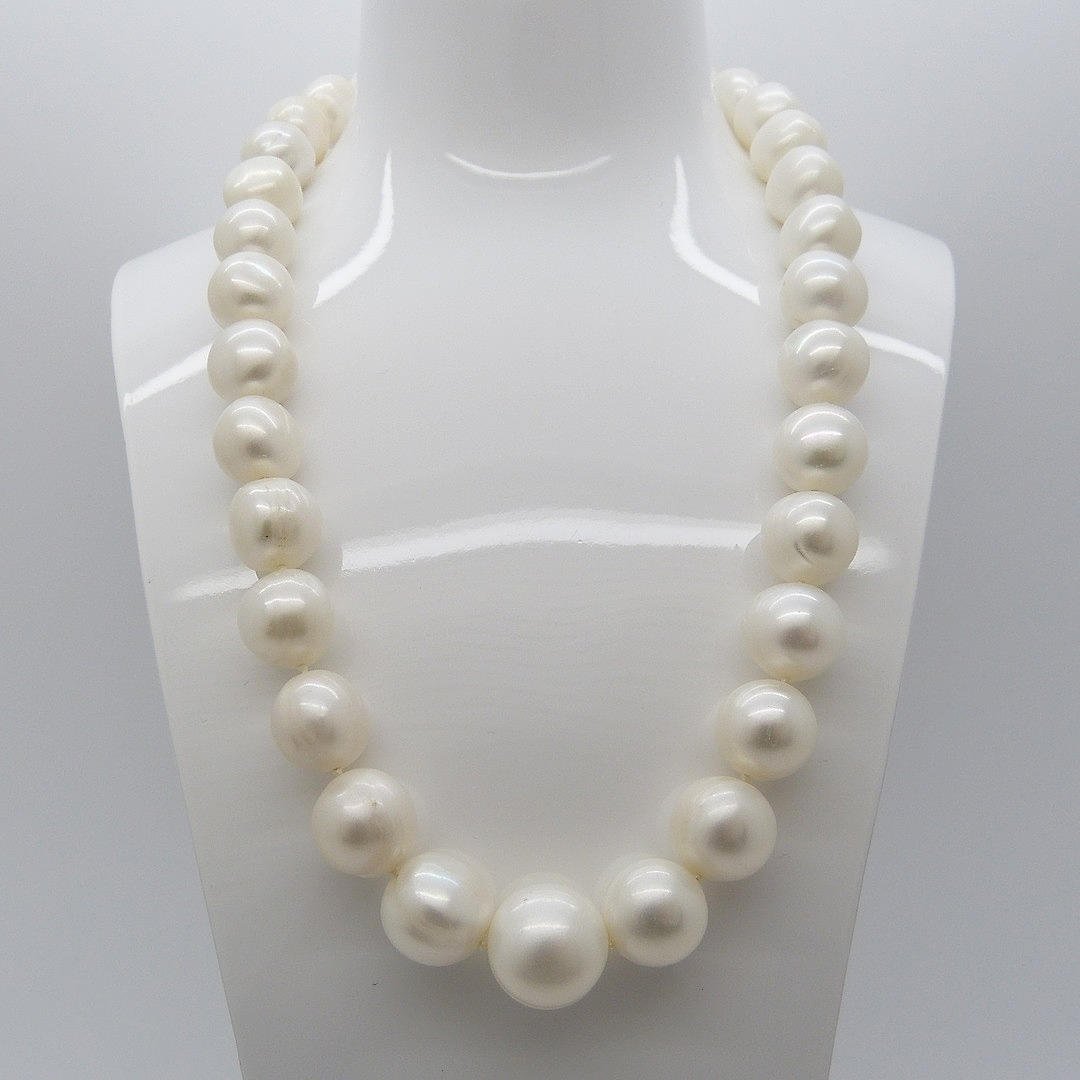 Pärlhalsband, 44cm.