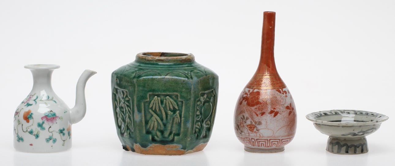 PARTI PORSLIN, 4 delar, Kina och Japan.