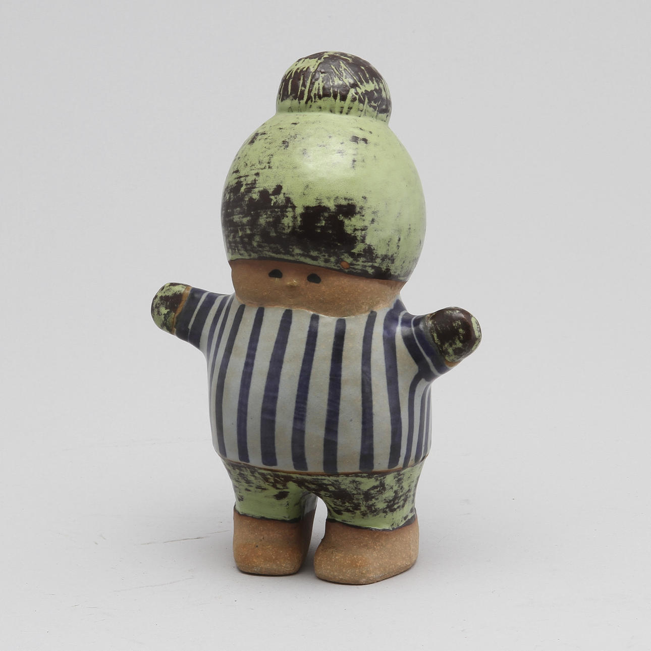 FIGURIN, stengods, "Kalle", Lisa Larson, Gustavsberg.