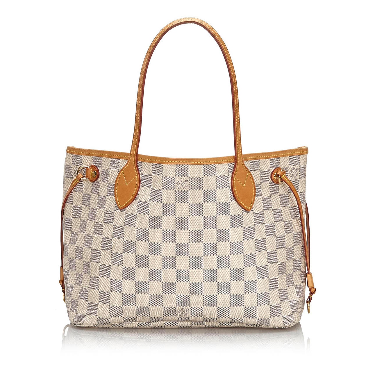 BAG, "Damier Azur Neverfull PM", Louis Vuitton.