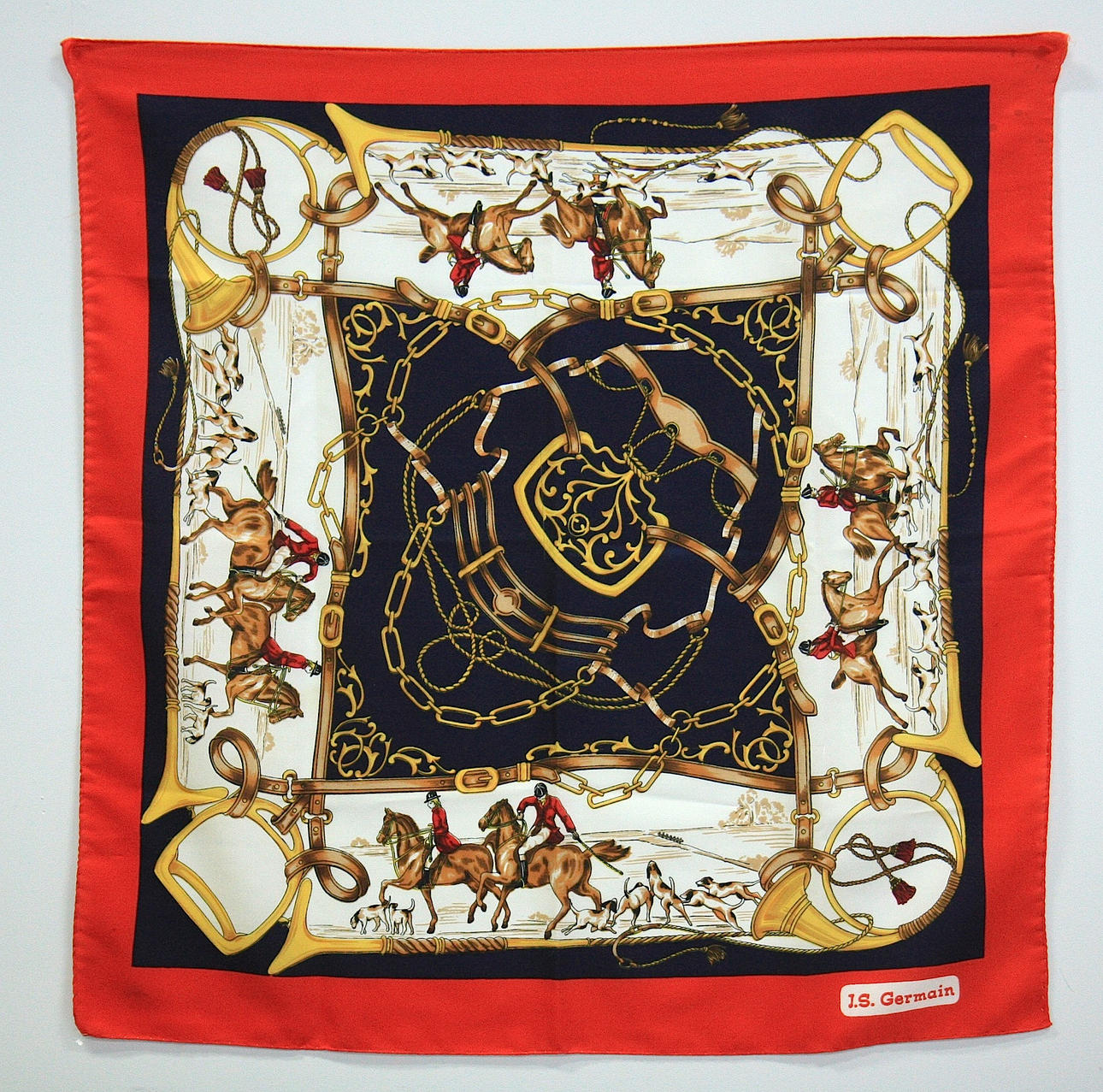 J.S GERMAIN. SCARF, 1960s Paris.