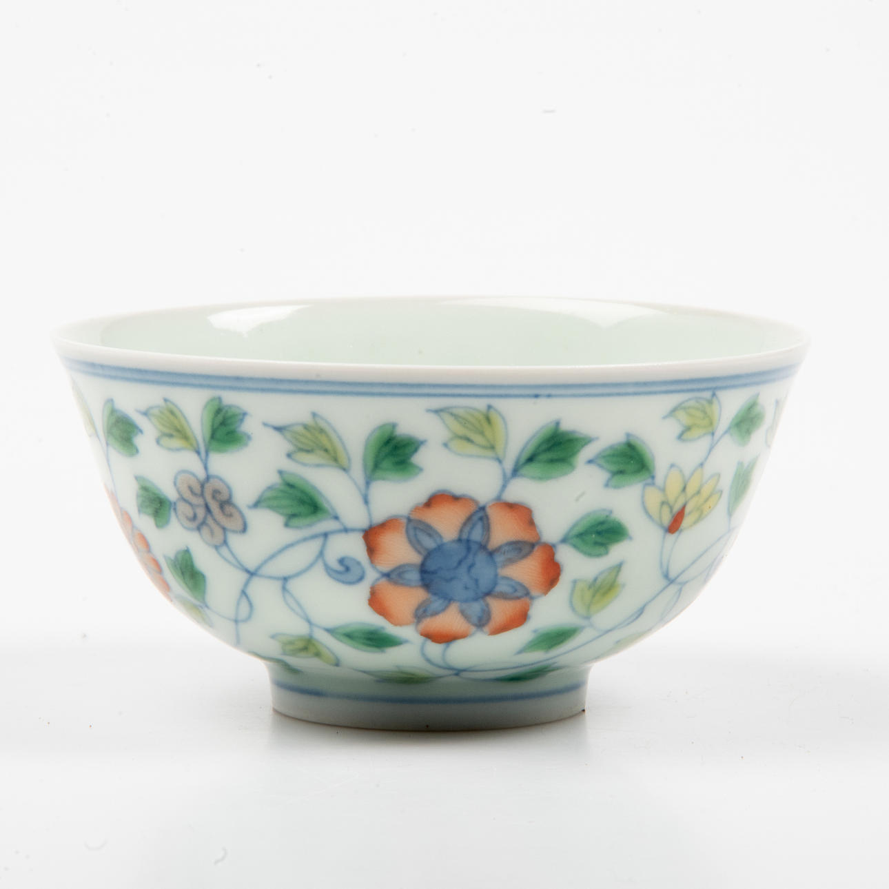 WINE CUP, porcelain, China.