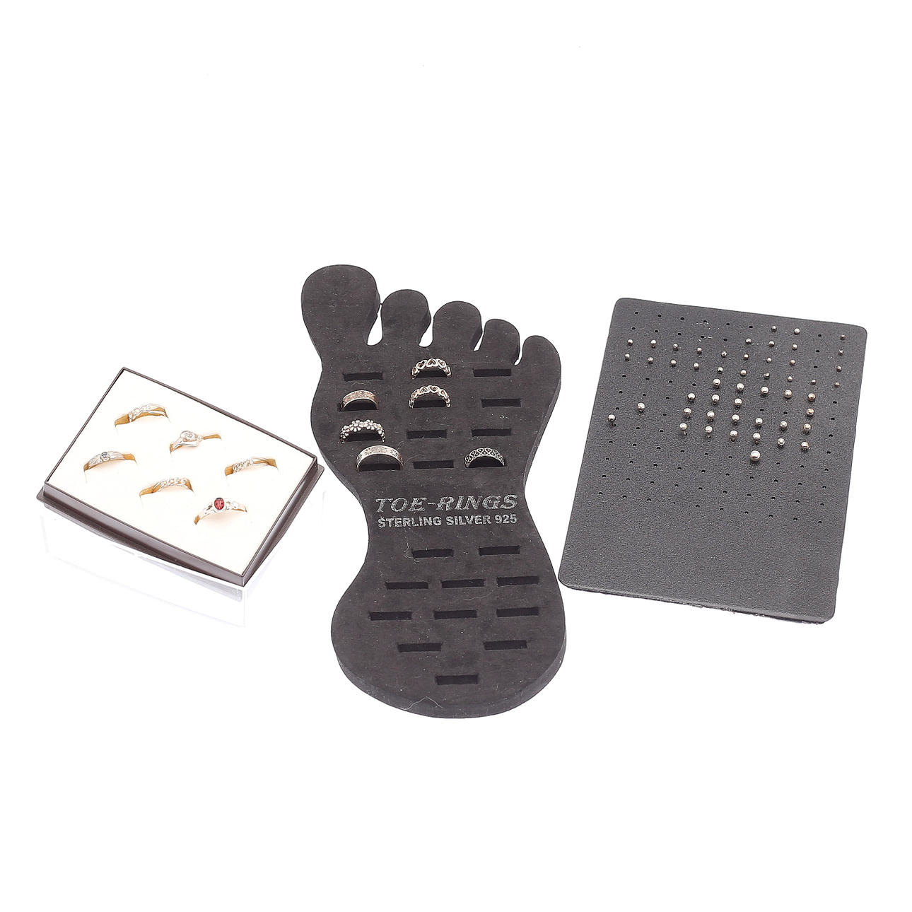 PIERCING SMYKKER, RINGE, TÅRINGE, sølv.