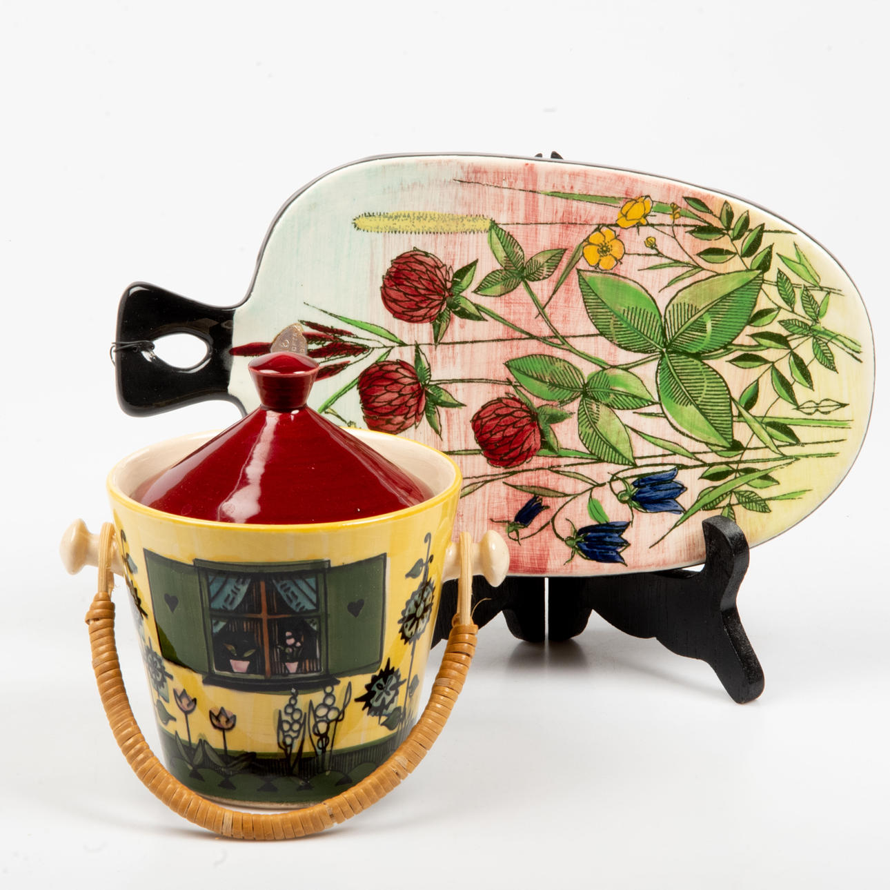 SYLTSKÅL SAMT SKÄRBRÄDA, porslin, Jie samt Deco Helsingborg.