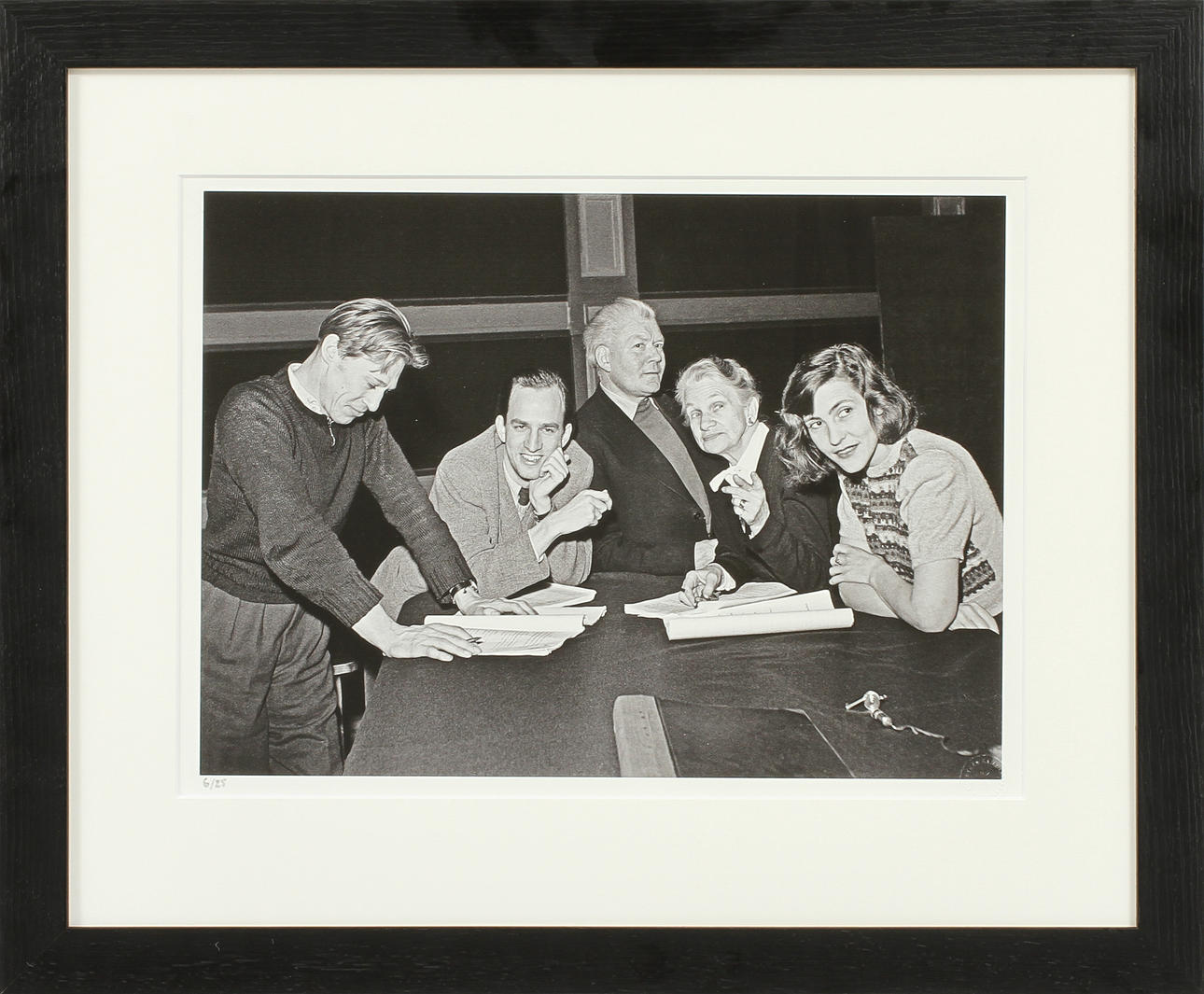 FOTOGRAFI, "Regissör Ingmar Bergman i Göteborg". Pigmentbaserat HP Vivera-bläck, 2 av 25 numrerade exemplar, Bildbyrån Kamerareportage AB samlingar.