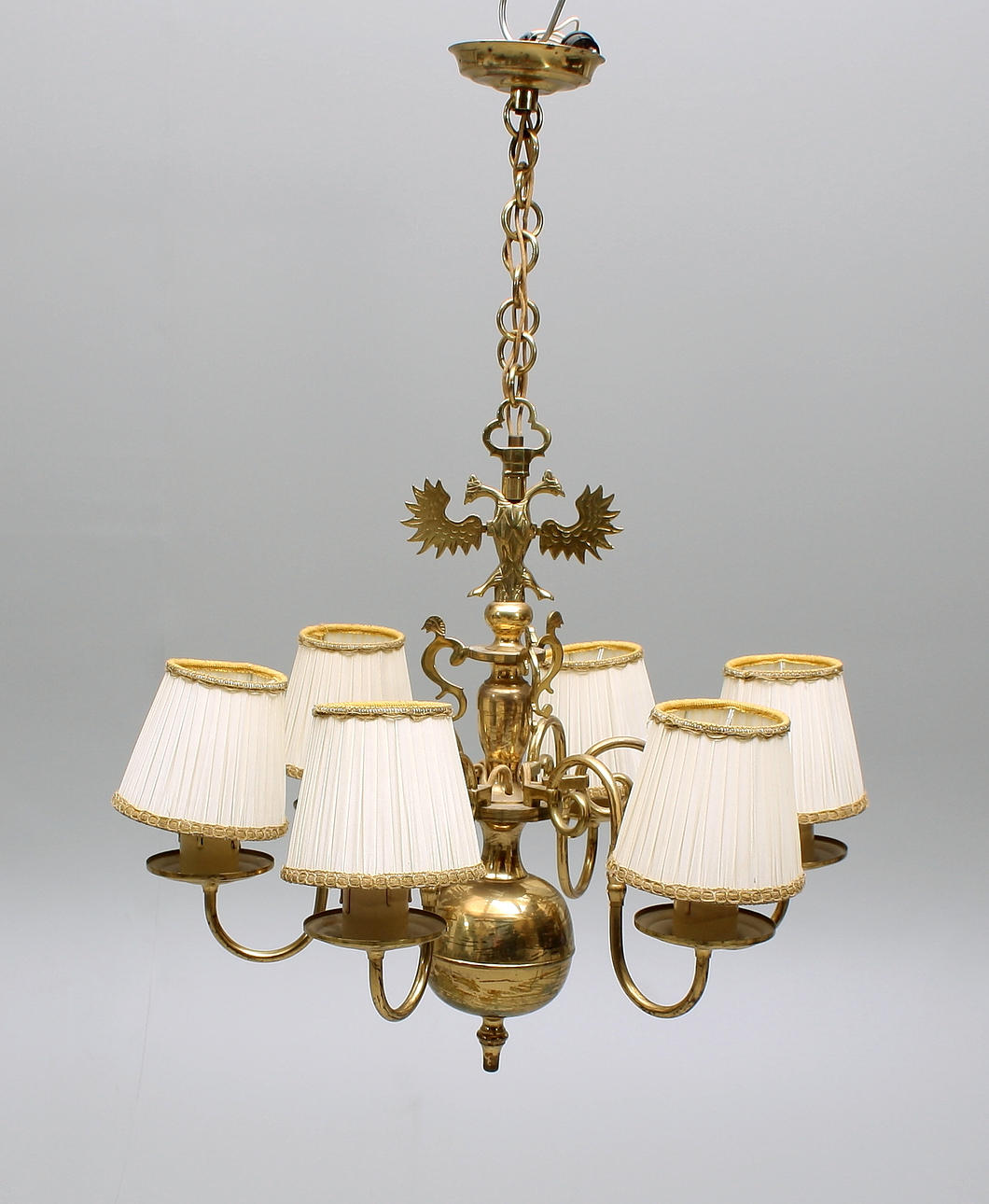 TAKARMATUR, mässing, höjd 84 cm.