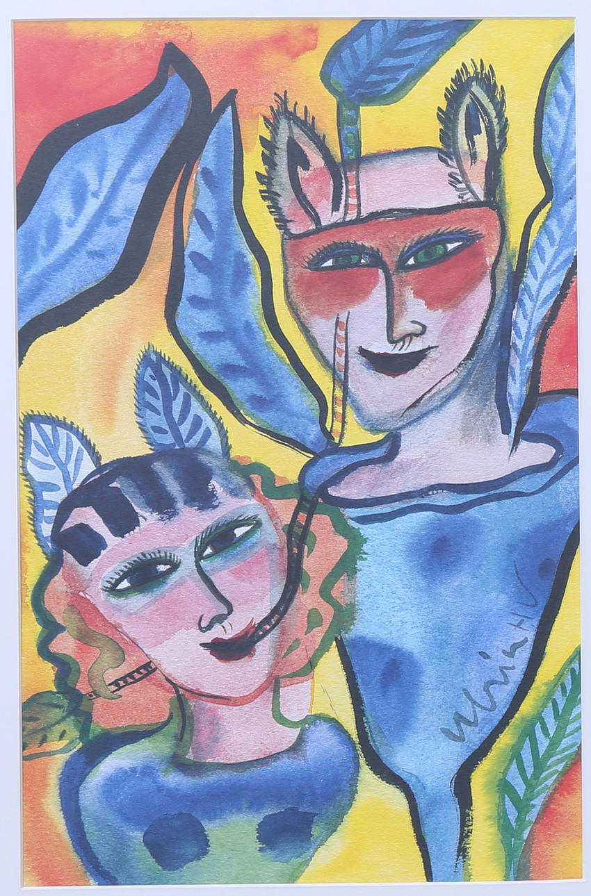 ULRICA HYDMAN-VALLIEN. Tryck/affisch.