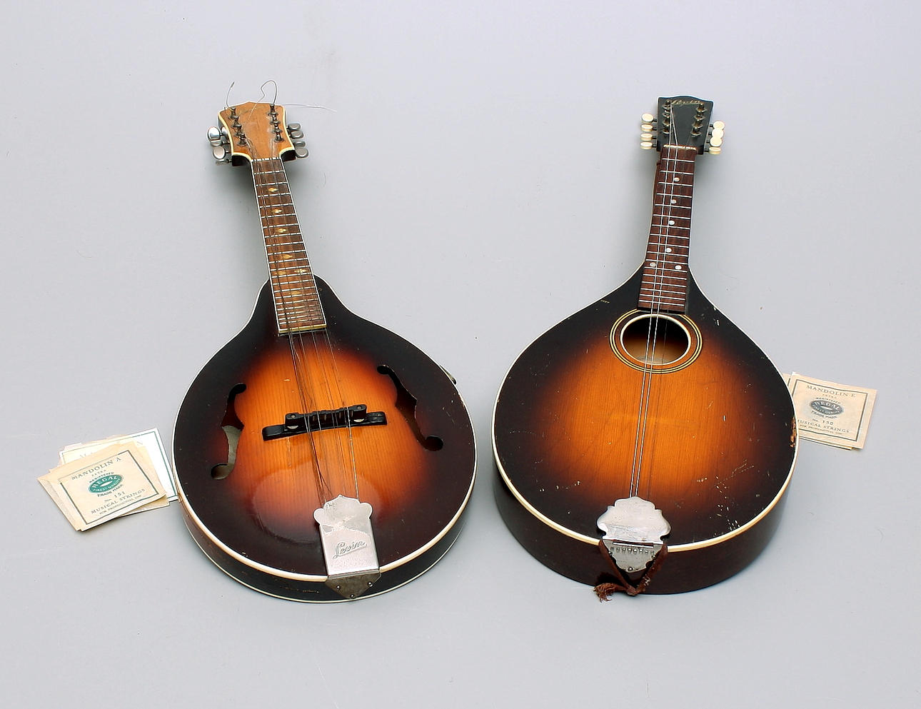 MANDOLINER, 2 st, Levin.