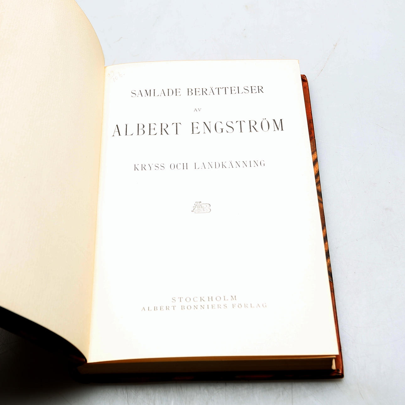 BÖCKER 9 band, Albert Engström, 1920-tal.