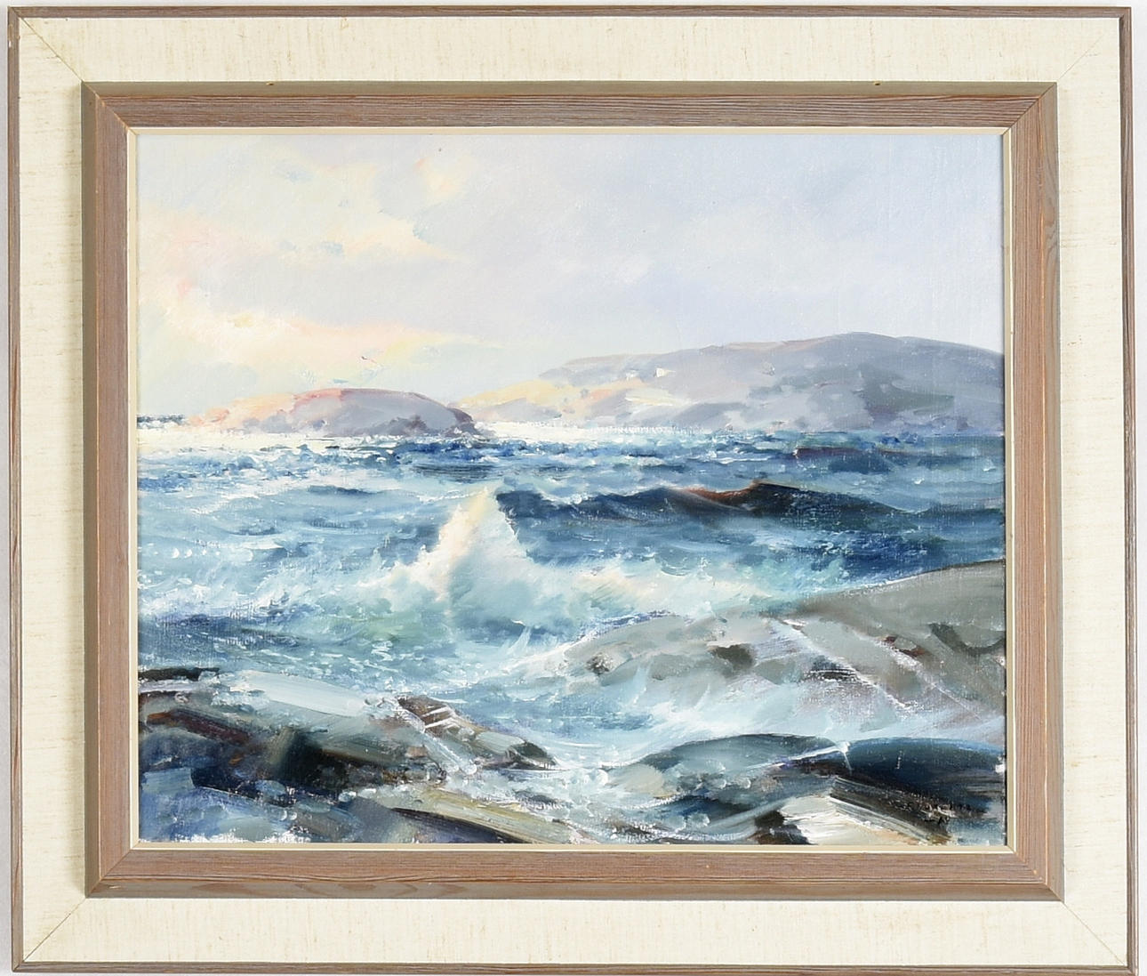 OIDENTIFIERAD KONSTNÄR. Olja på duk.