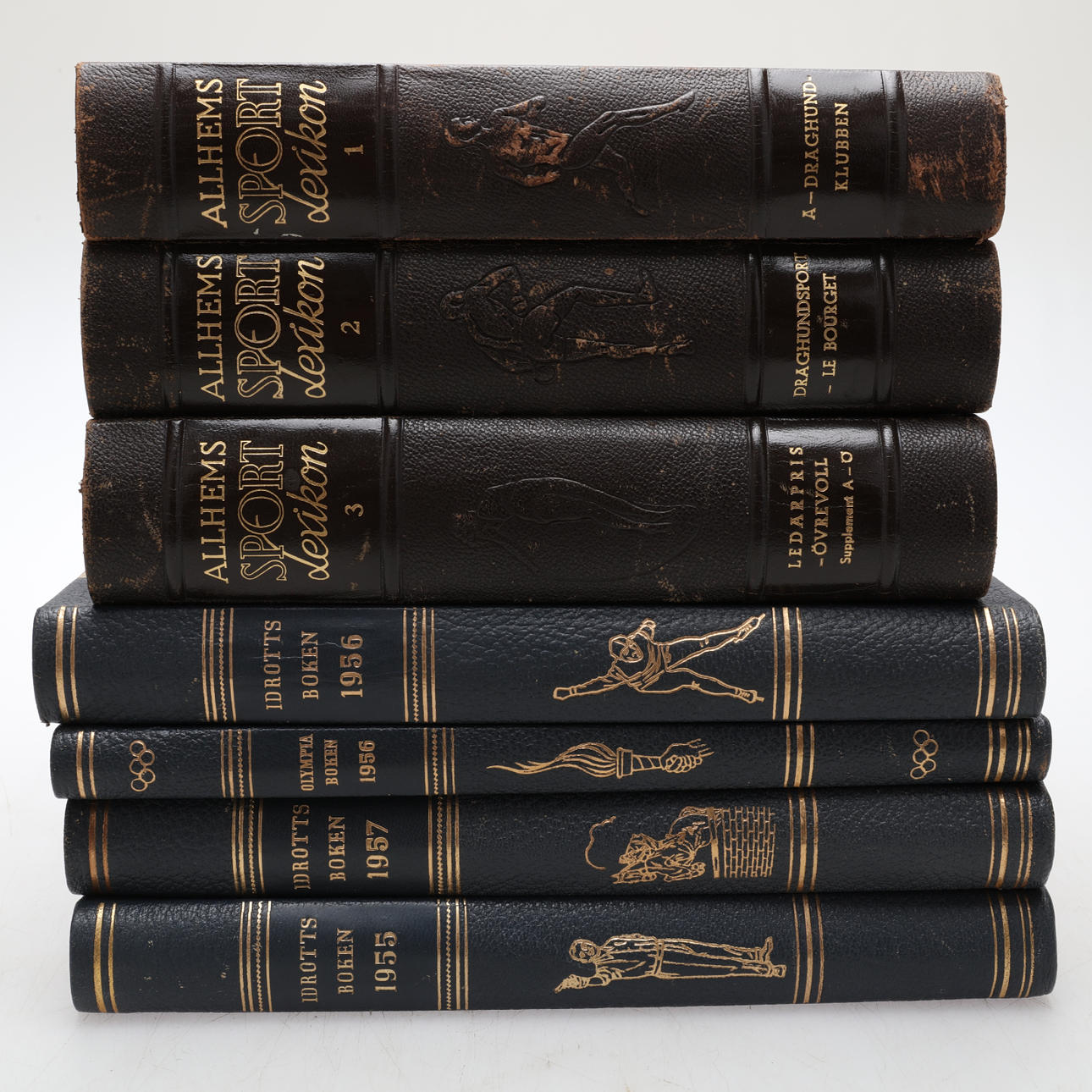 BÖCKER, 7 st, Sportböcker.