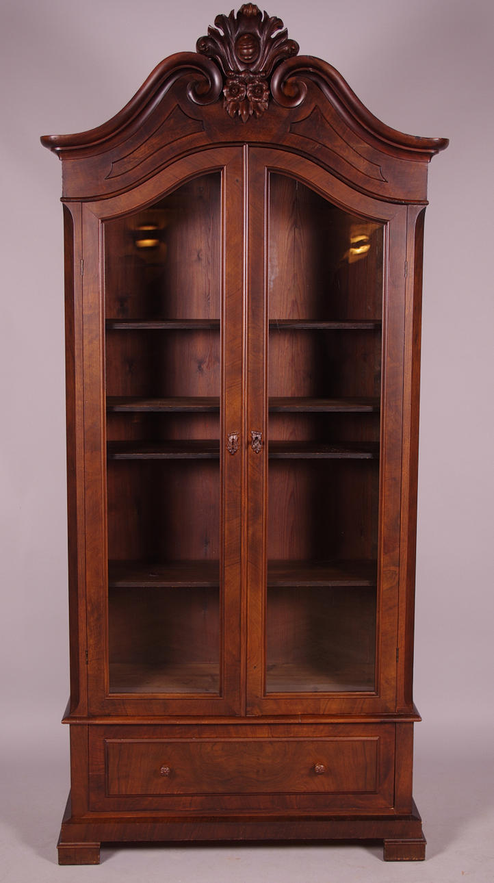 BOKSKÅP, mahogny, rokokostil, tidigt 1900-tal.