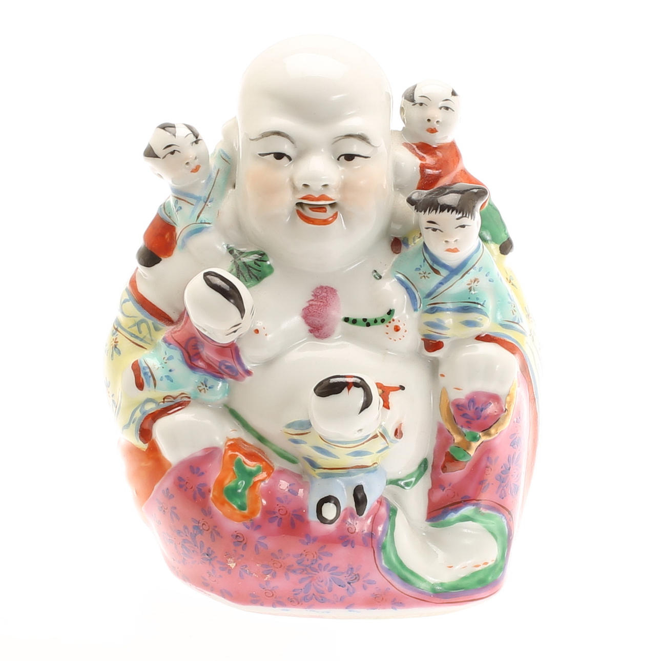 FIGUR, porcelæn, Buddha, Kina.