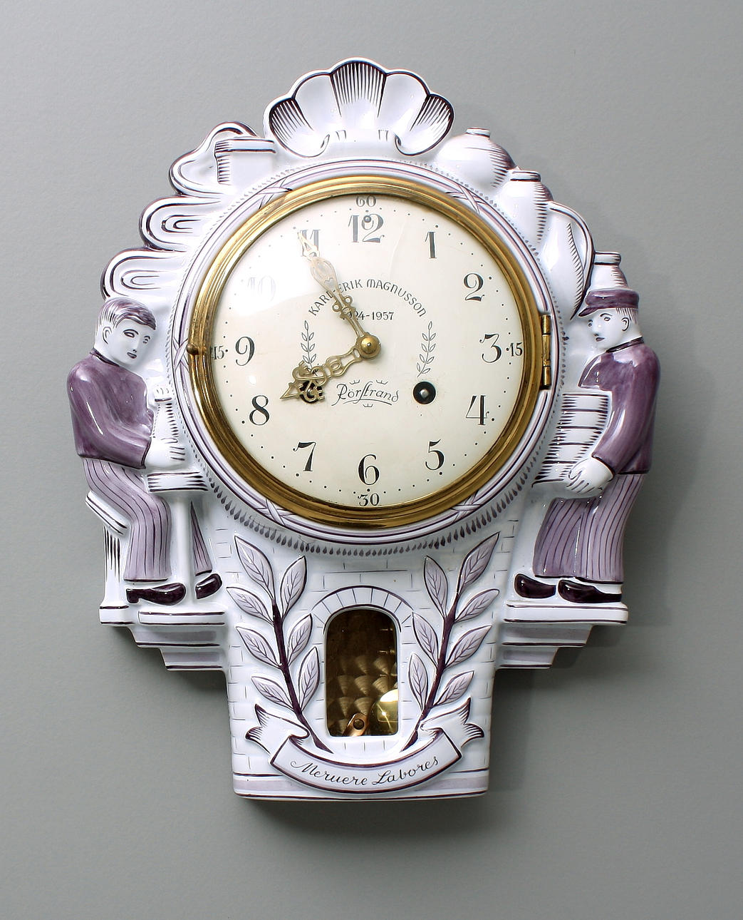 VÄGGUR, flintgods, Rörstrand, Gunnar Nylund.