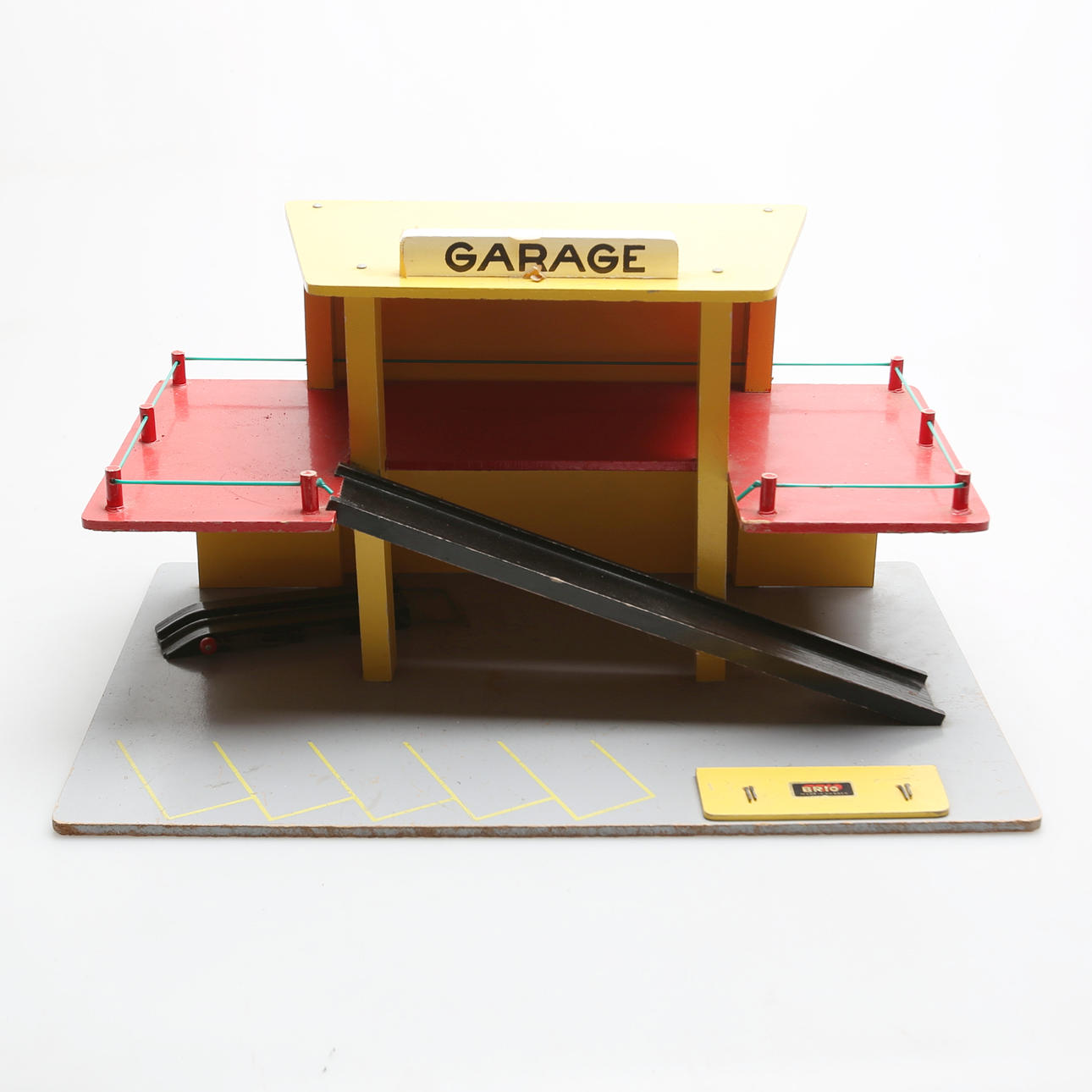 GARAGE, trä, Brio, 1900-tal.