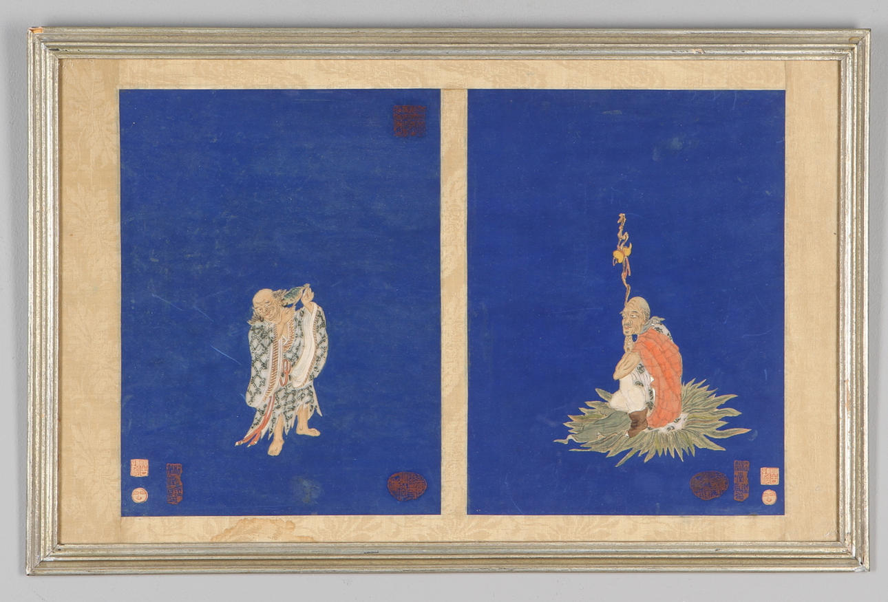 DEKORATIVA TAVLOR, 4 st, Kina.