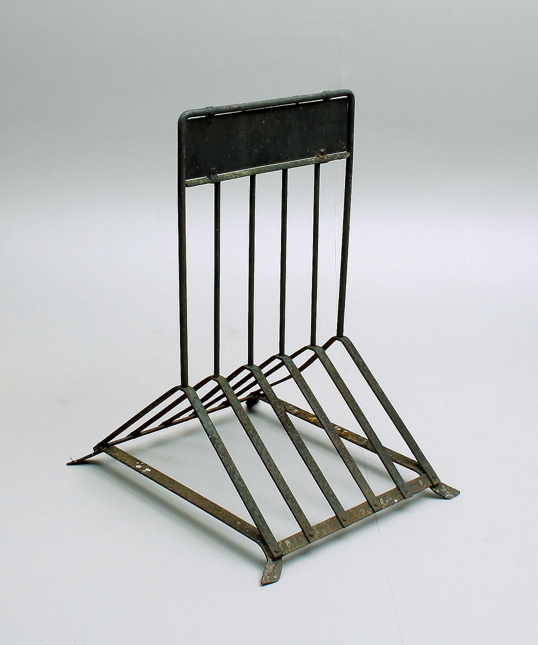 CYKELSTÄLL, plåt/gjutjärn, tidigt 1900-tal.