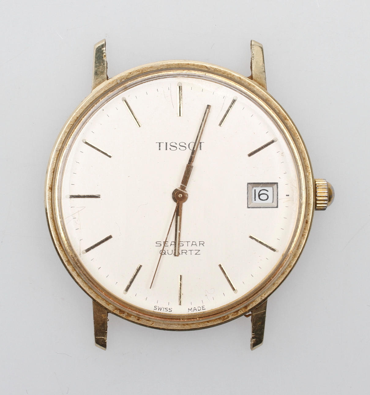 HERRUR TISSOT SEASTAR, 14k guld.