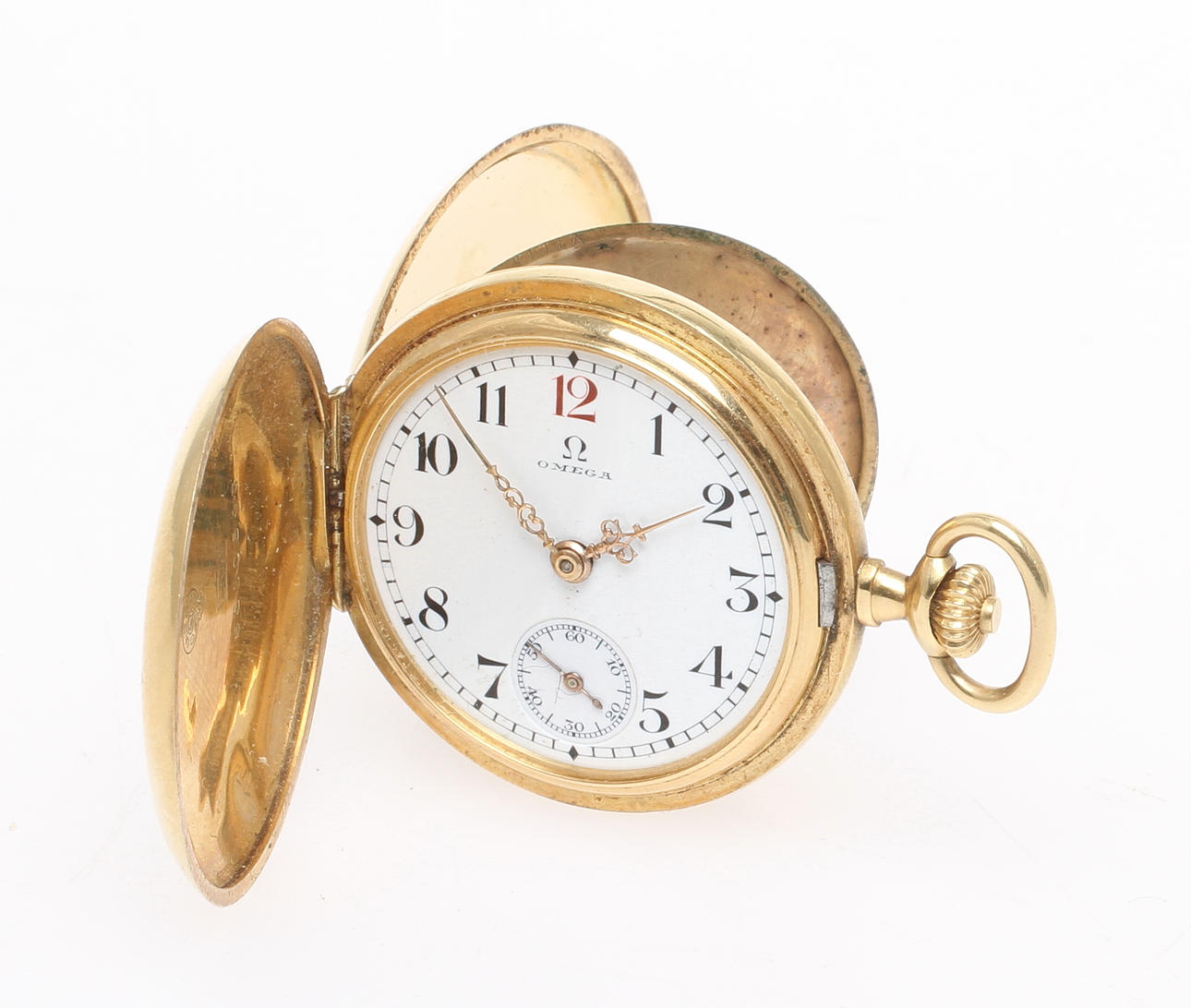 MOMORSUR, Omega, boett i 18 k guld.