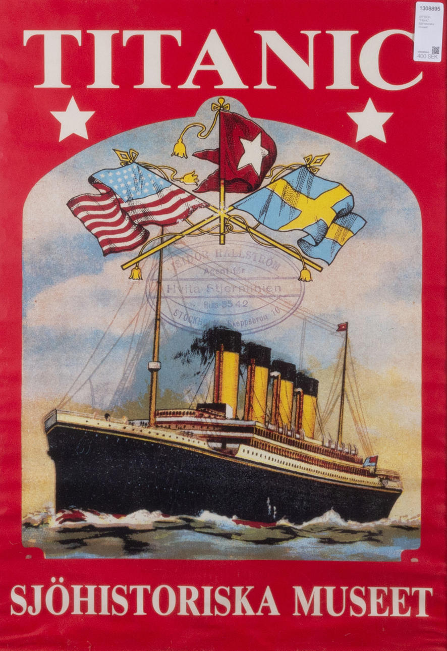 PLAKAT "Titanic", Museum für Schifffahrtsgeschichte.