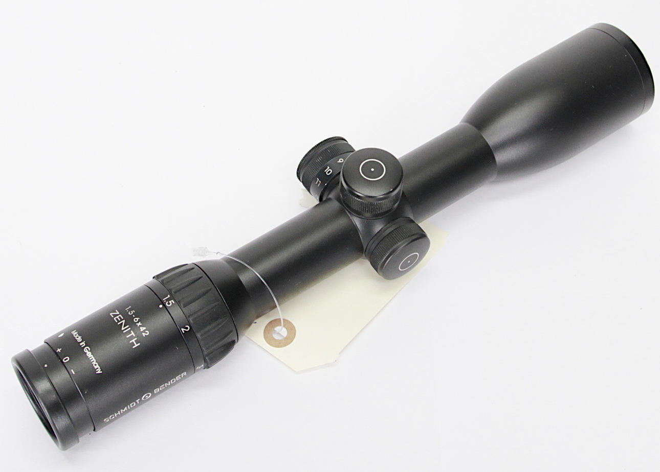 760. FERNGLAS, SCHMIDT & BENDER, ZENITH 1.5-6X42.