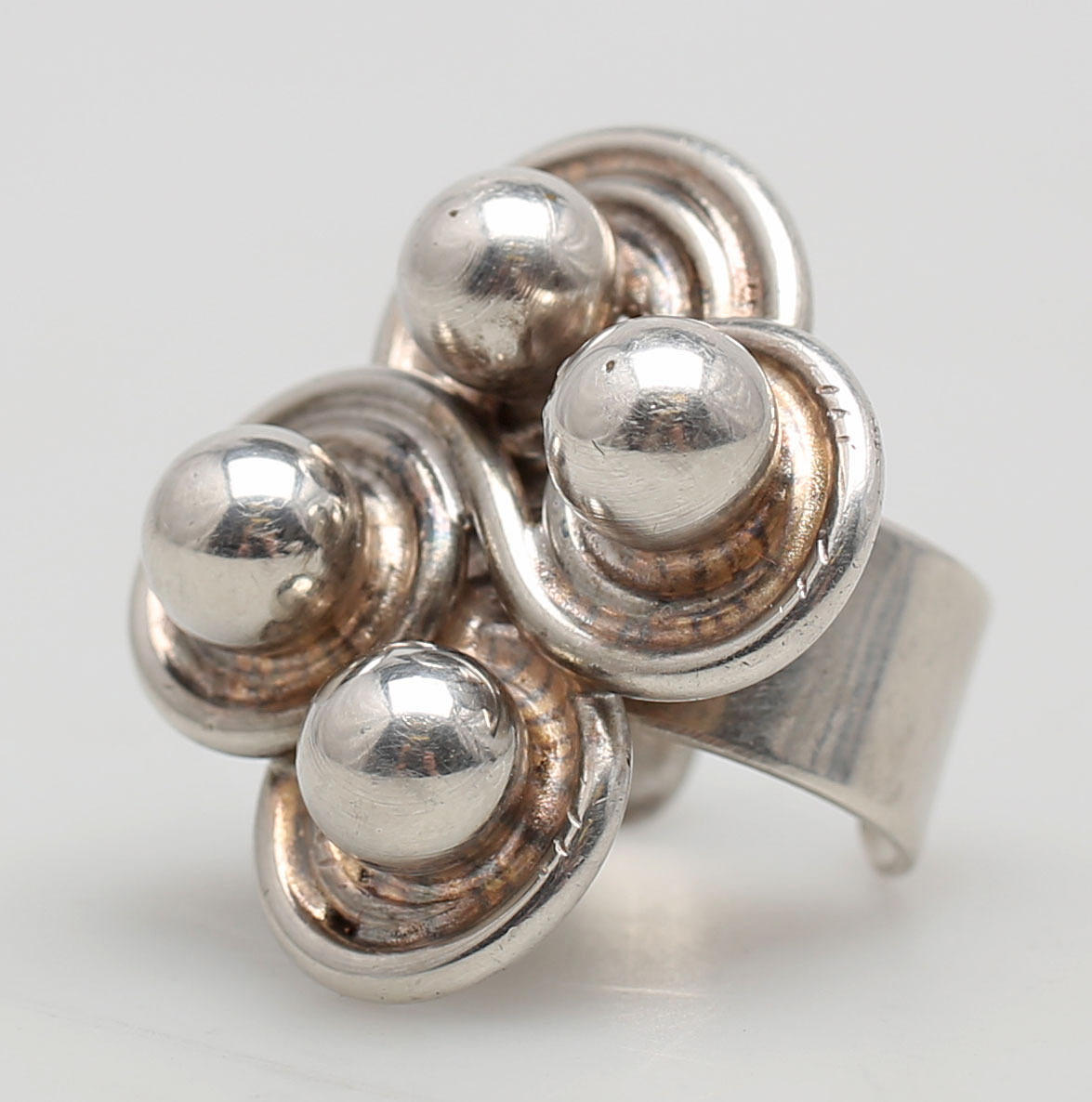 RING, silver, Jacob Hull, Danmark.