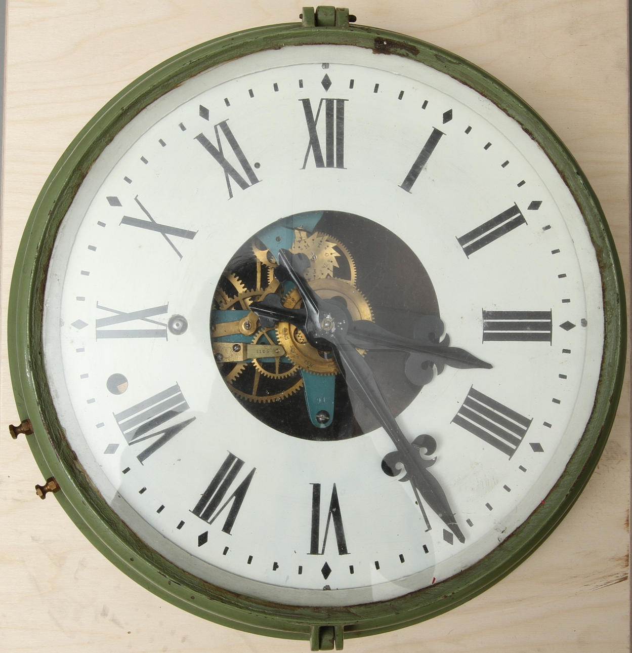 STATIONSKLOCKA, omkring 1900.