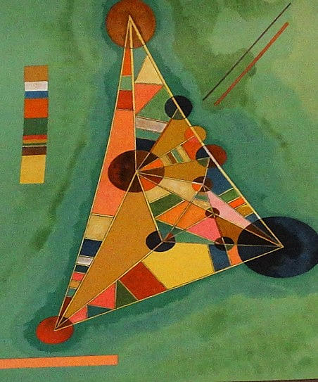WASSILY KANDINSKY. Farblithografie.
