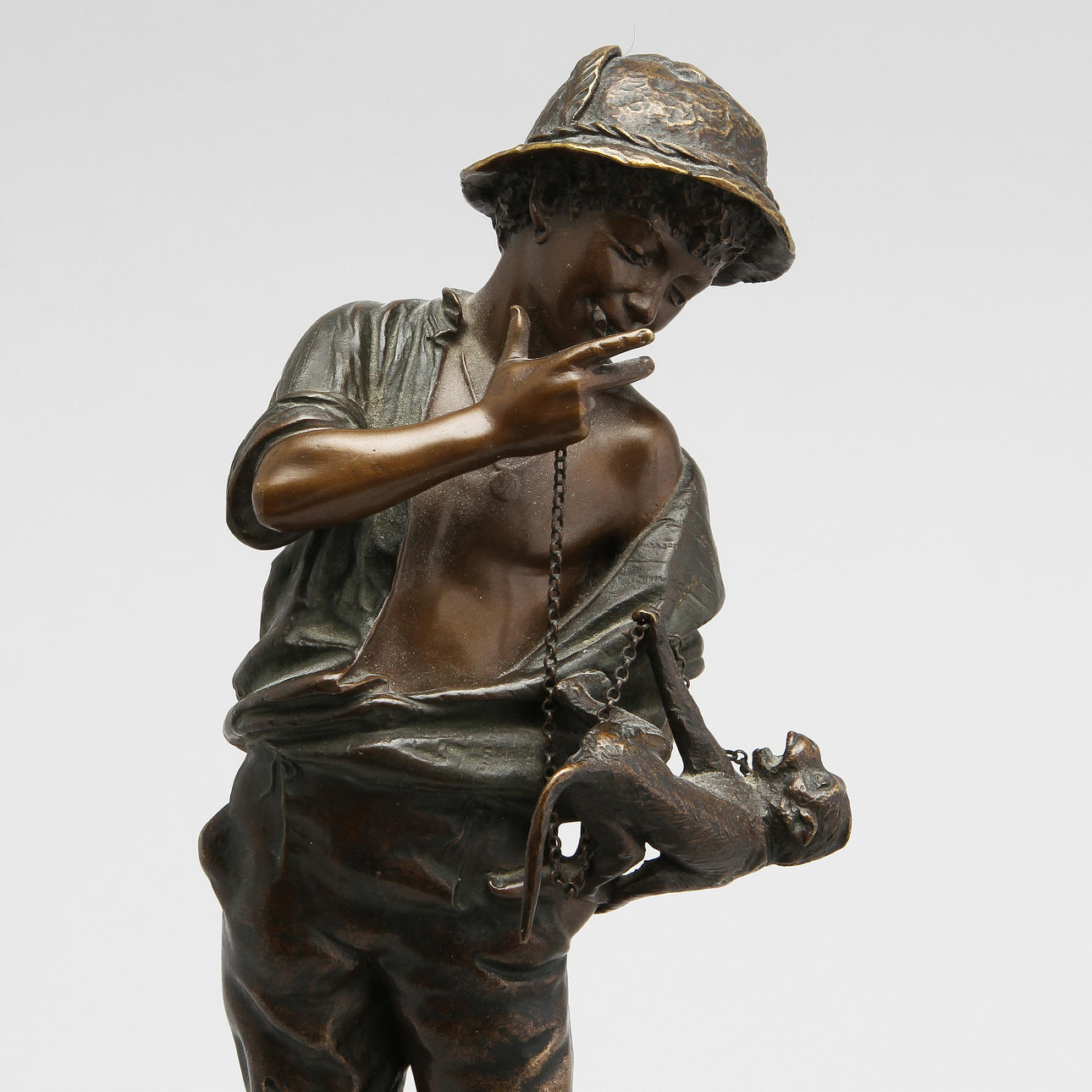 CARL THEODOR WEGENER, skulptur, brons, sign o dat 94.