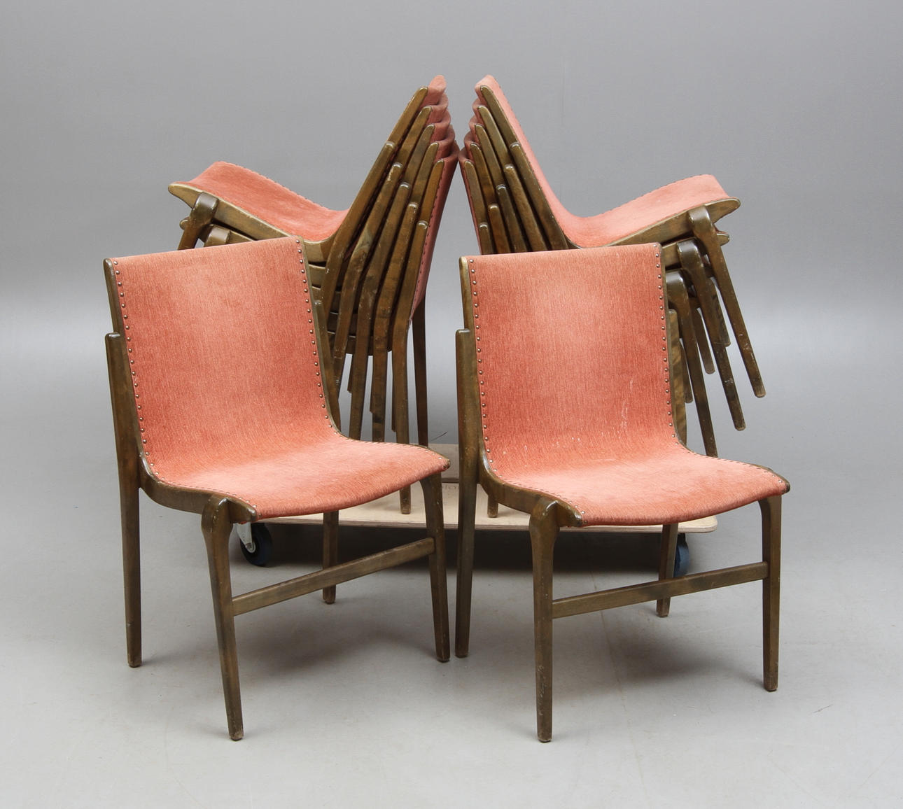 STOLAR, 12 st, "Kungsör", Axel Larsson, 1930/40-tal.