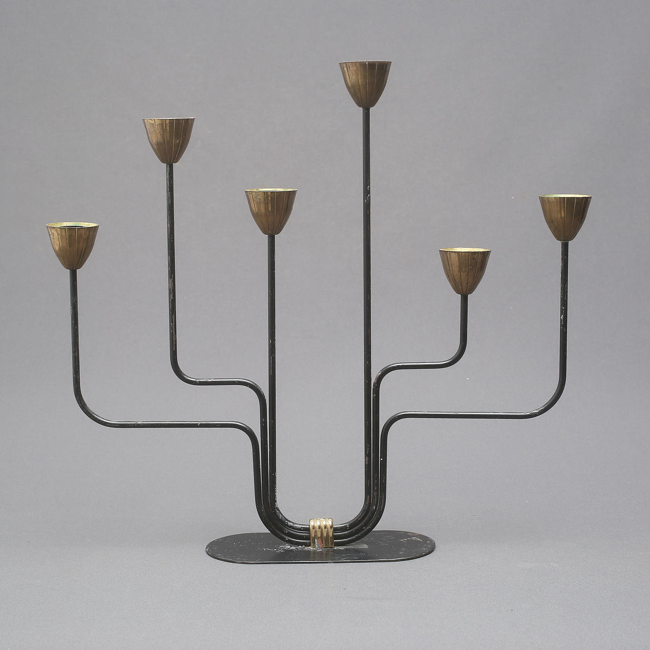 KANDELABER, metall, Gunnar Ander, Ystad Metall.