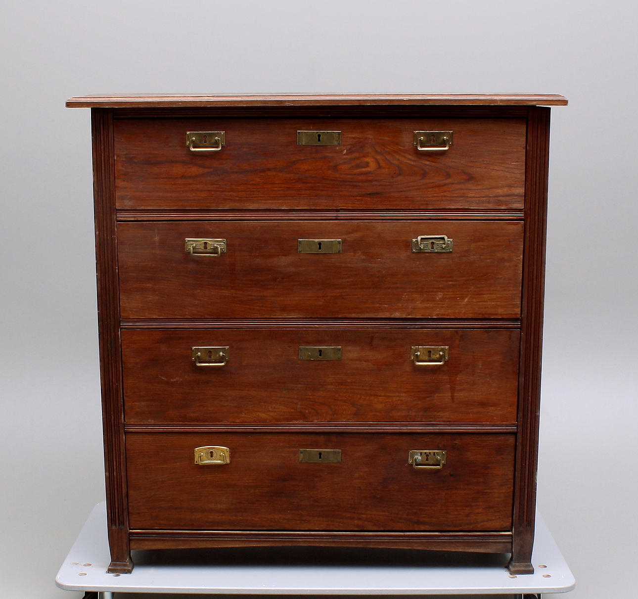 BYRÅ, betsad furu, jugend ca 1900.