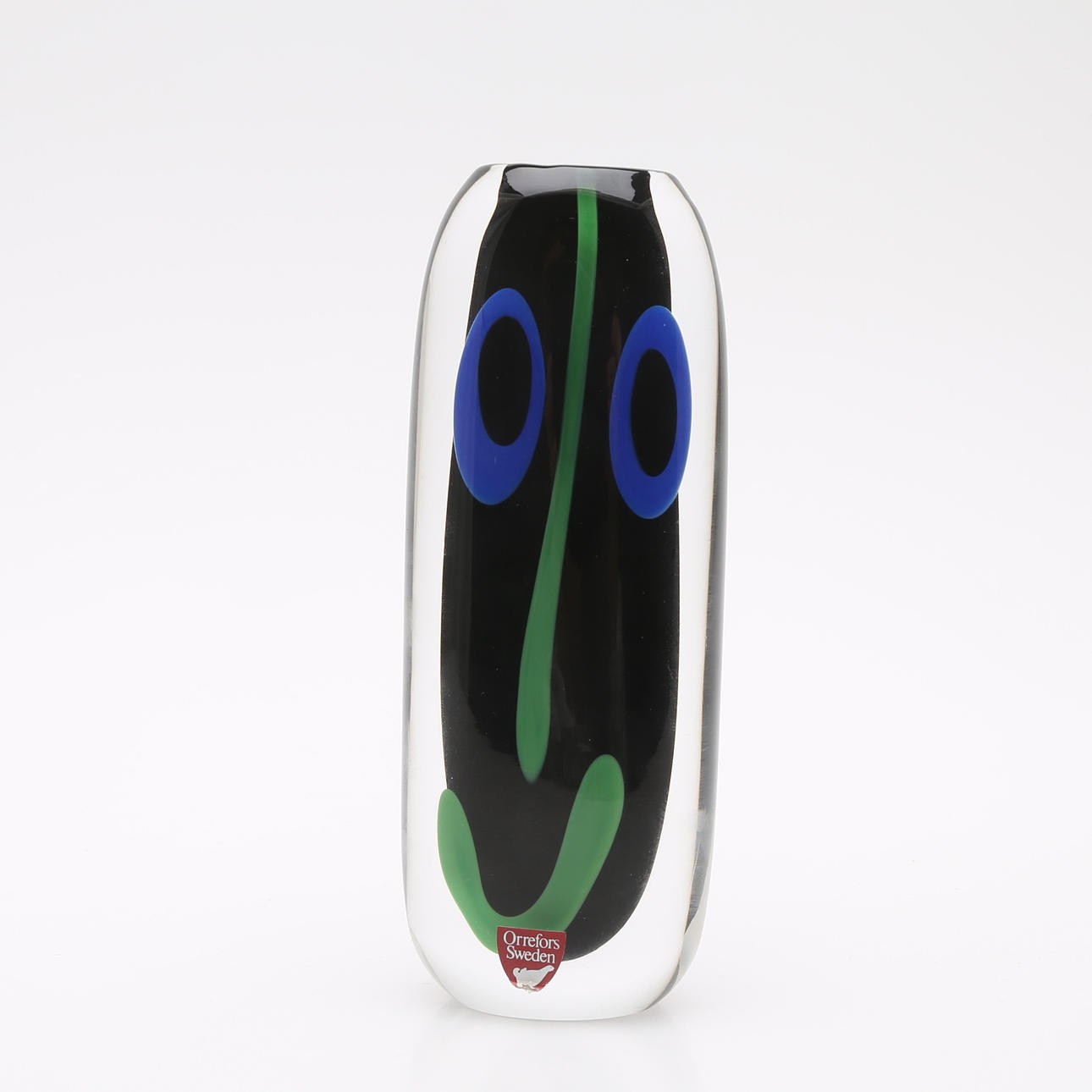 ANNE NILSSON. JARRON, "CARA SONRIENTE", ORREFORS.