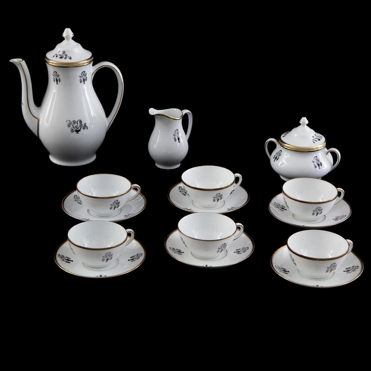 KAFFESERVIS, Karlskrona, 1920/30-tal.