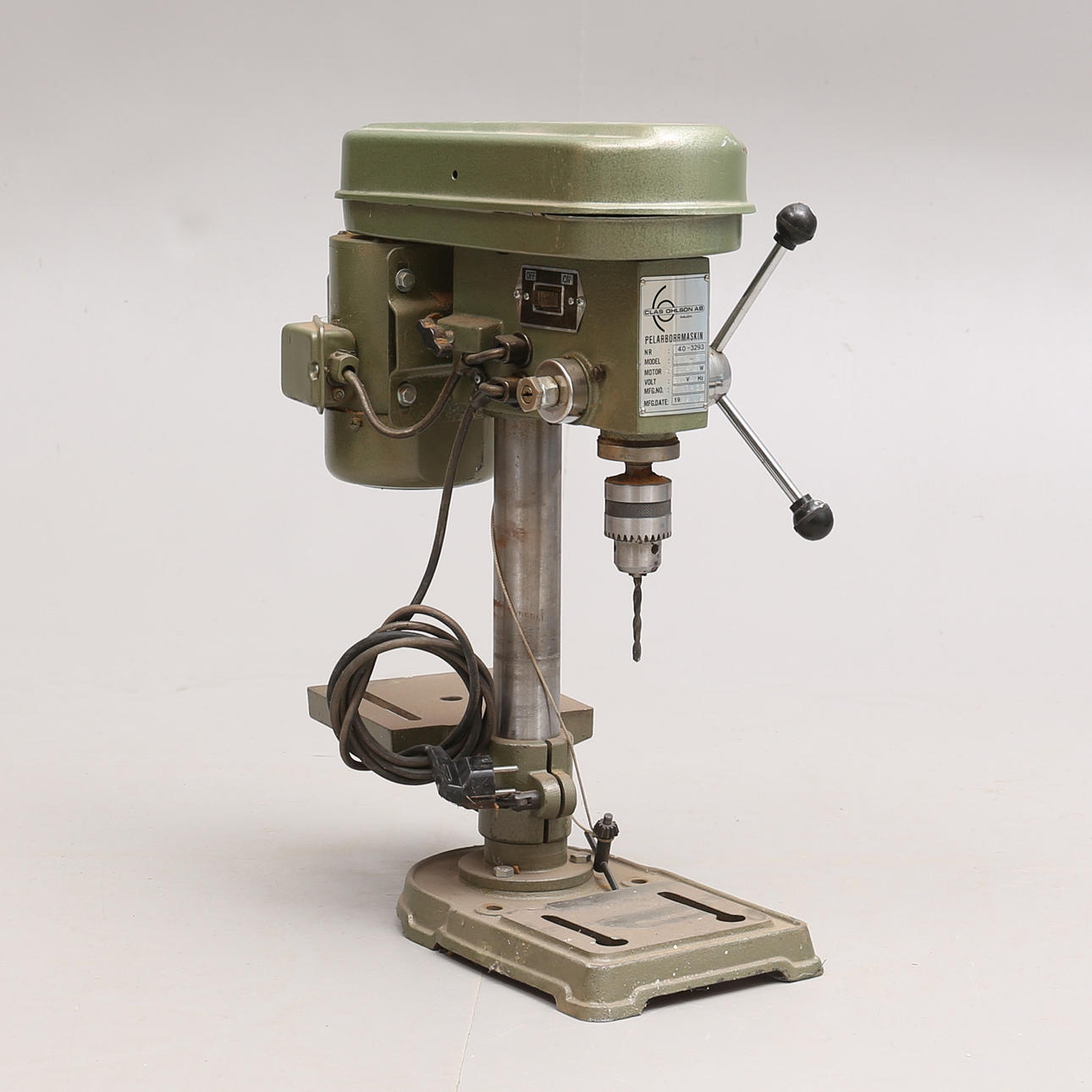 SÄULENBOHRMASCHINE, Clas Ohlsson AB, Insjön.