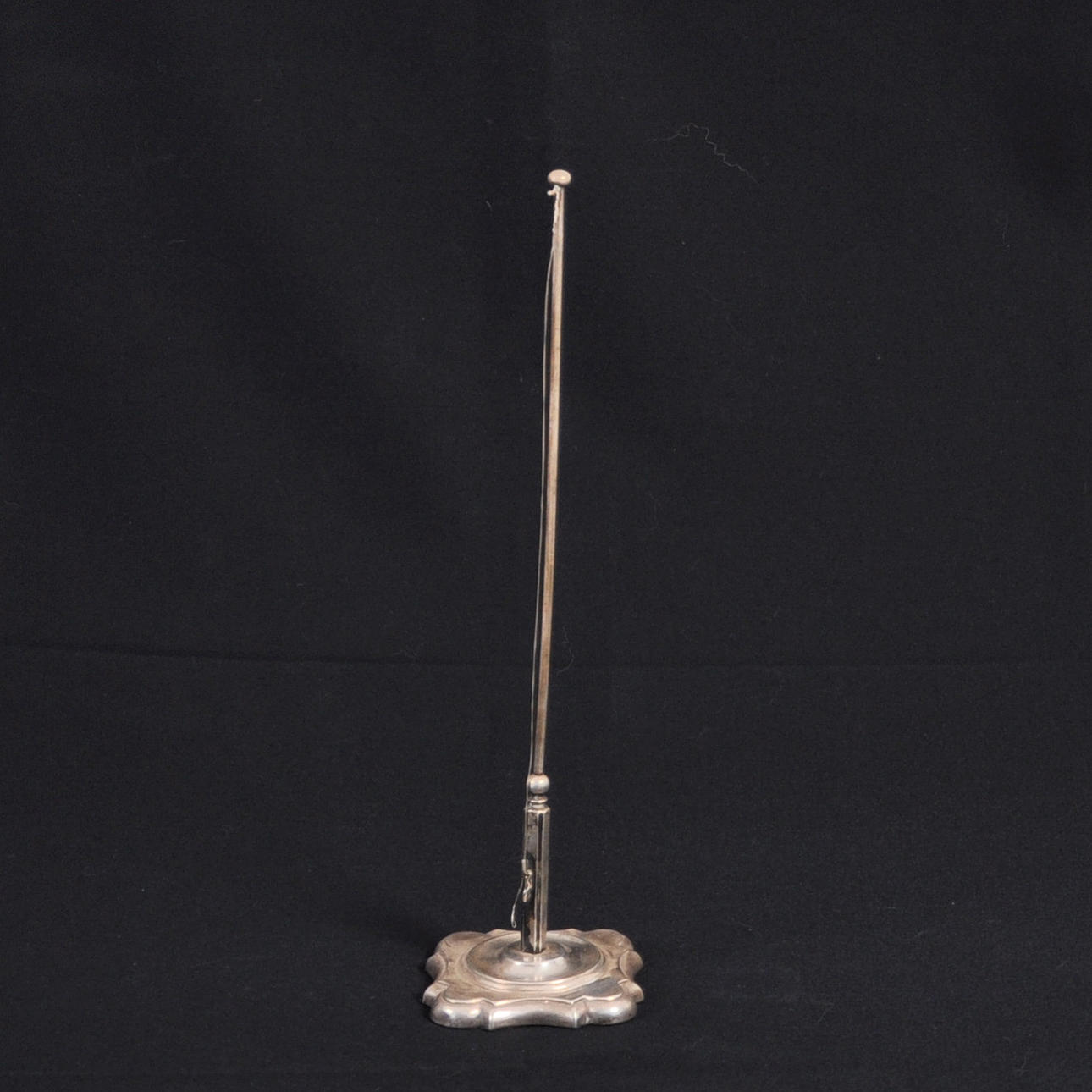 Flagstang, sølv "hotel Bristol" 206g.