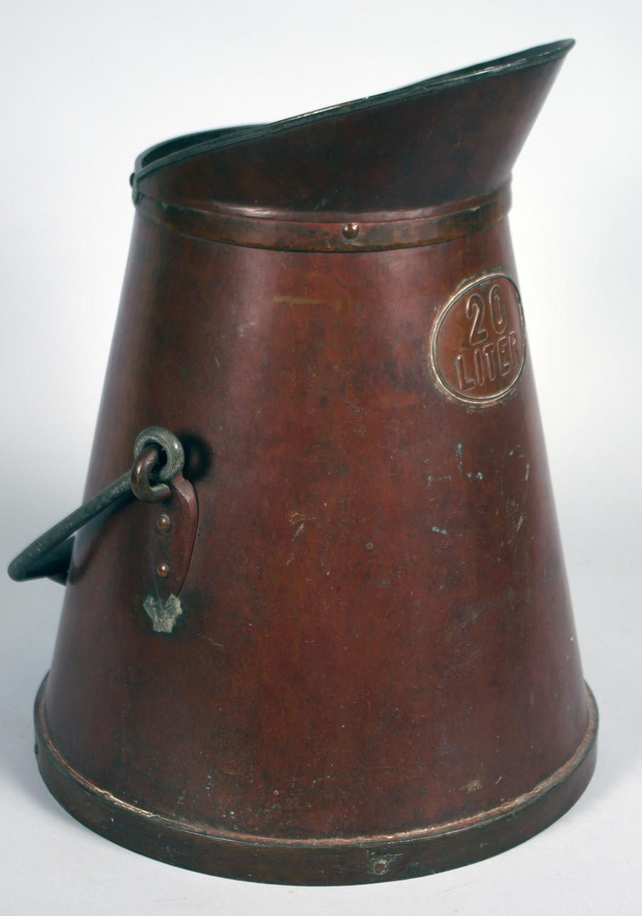 KOLHÄMTARE, koppar, tidigt 1900-tal.