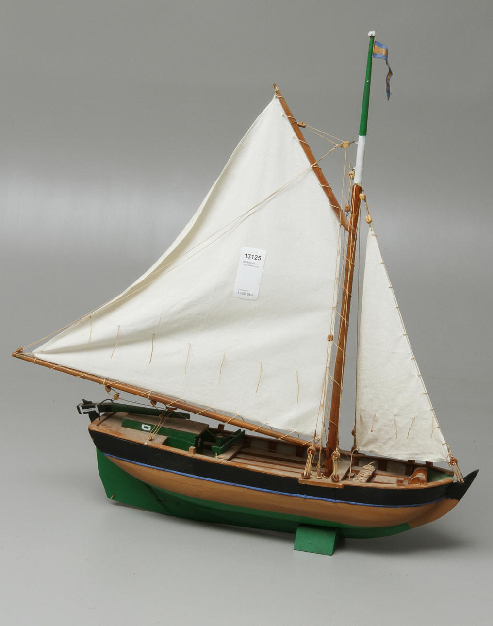 BÅTMODELL, 1900-talets mitt.